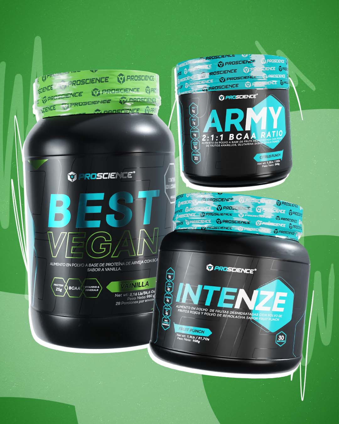 KIT DEFINICIÓN VEGANO PROSCIENCE