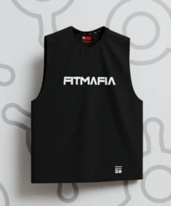GYM SHIRT<br> FITMAFIA - Negro, XS