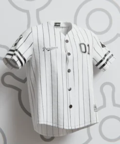 BEISBOLERA <br> ㅤ - Blanco, XL