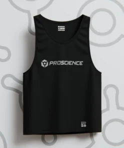 GYM SHIRT<br> BLACK SILVER - Negro, M