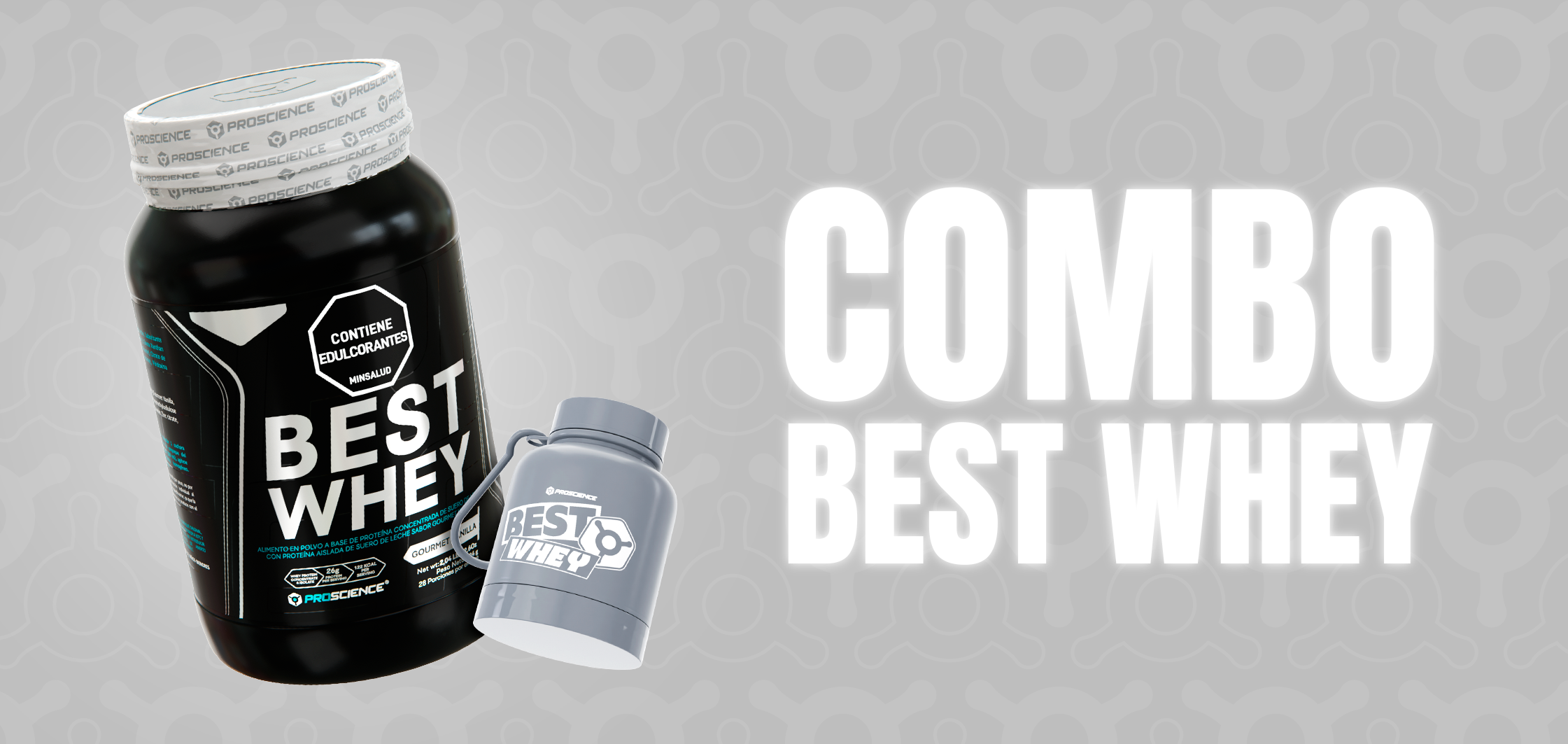 COMBO BEST WHEY VAINILLA