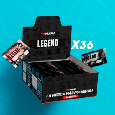 SACHET <br> LEGEND CAJA