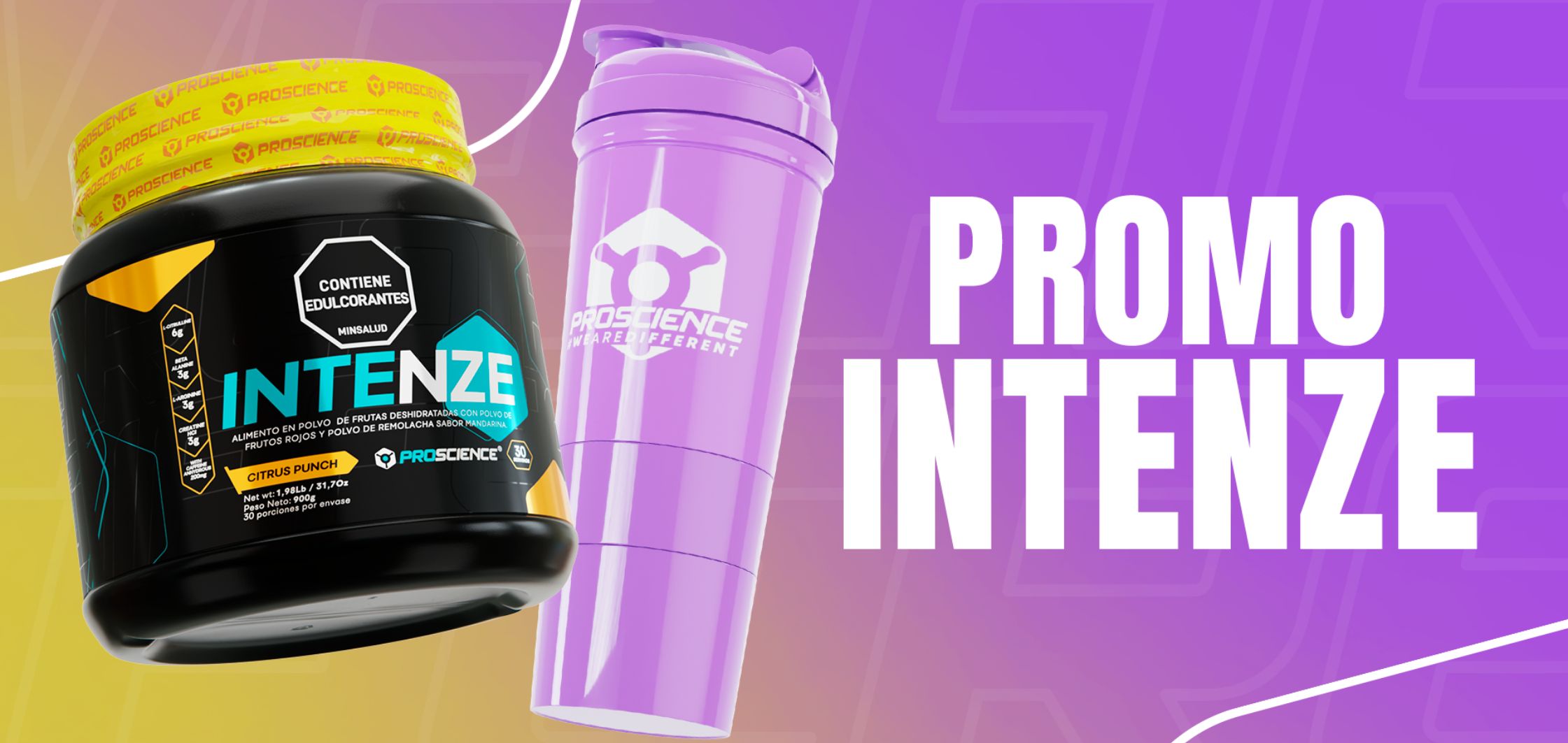 intenze shaker morado